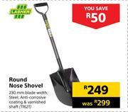 Lashers Round Nose Shovel