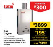 Totai 12Ltr Gas Geyser