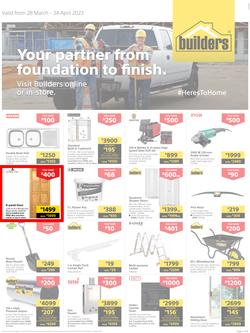 Builders KwaZulu-Natal : Your Partner From Foundation To Finish (28 March - 24 April 2023), page 1