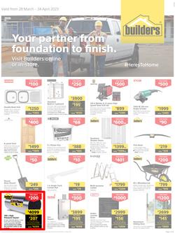 Builders KwaZulu-Natal : Your Partner From Foundation To Finish (28 March - 24 April 2023), page 1