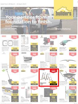 Builders KwaZulu-Natal : Your Partner From Foundation To Finish (28 March - 24 April 2023), page 1