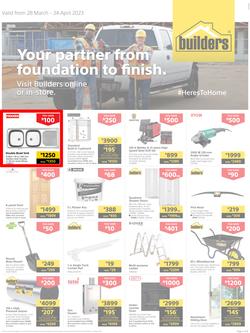 Builders KwaZulu-Natal : Your Partner From Foundation To Finish (28 March - 24 April 2023), page 1