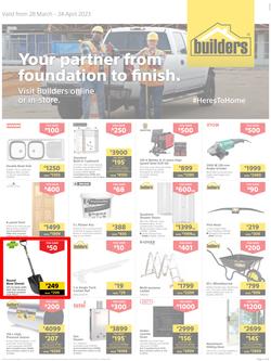 Builders KwaZulu-Natal : Your Partner From Foundation To Finish (28 March - 24 April 2023), page 1