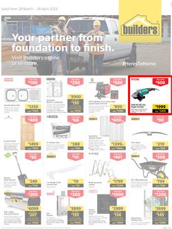 Builders KwaZulu-Natal : Your Partner From Foundation To Finish (28 March - 24 April 2023), page 1