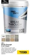 Fired Earth Break Through 5 In 1 Paint-20L