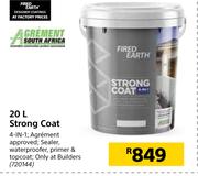 Fired Earth Strong Coat-20L
