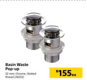 Basin Waste Pop Up-Each