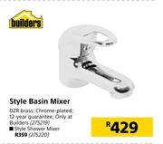 Builders Style Basin Mixer 