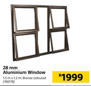 28mm Aluminium Window 1.5m x 1.2m