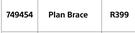Castor & Ladder Steel Self Lock Scaffolding (Plan Brace) 749454