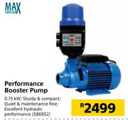 Max Performance Booster Pump