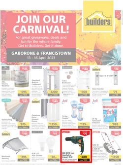 Builders Botswana : Join Our Carnival (13 April - 16 April 2023), page 1