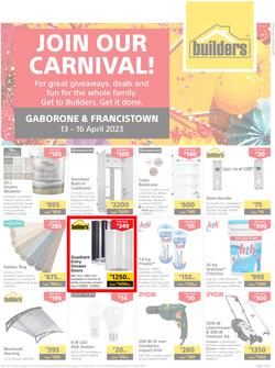 Builders Botswana : Join Our Carnival (13 April - 16 April 2023), page 1