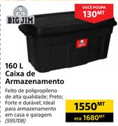 Big Jim 160Ltr Caixa de Armazenamento