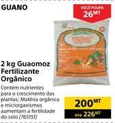 Guano Guaomoz Fertilizante Organico-2Kg