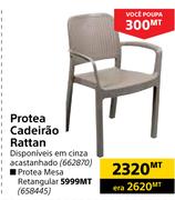 Protea Cadeirão Rattan