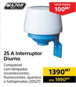 Major Tech 25A Interruptor Diurno