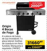 Megamaster Origin 4 Bocas de Fogo