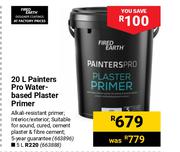 Fired Earth 20L Painters Pro Water Based Plaster Primer
