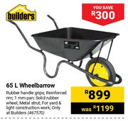 Builders 65L Wheelbarrow