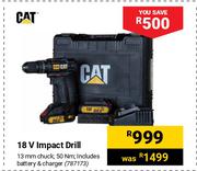 CAT 18V Impact Drill