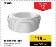 Pexgol 15mm Pex Pipe