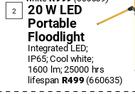 Eurolux 20W LED Portable Floodlight