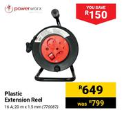 Power Worx Plastic Extensio Reel