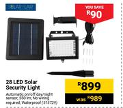 Solar Flair 28 LED Solar Security Light