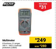 Major Tech Multimeter