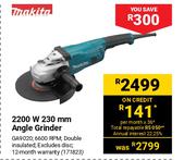 Makita 2200W 230mm Angle Grinder