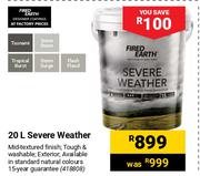 Fired Earth 20L Severe Weather