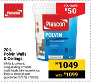 Plascon 20L Polvin Walls & Ceilings