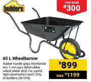 Builders 65Ltr Wheelbarrow 467570