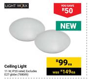 Lightworx Ceiling Light 788089-Each