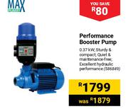 Max Pump Performance Booster Pump 586849