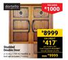 Dortello Studded Double Door