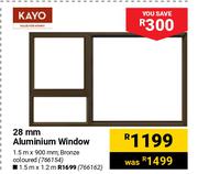 Kayo 28mm Aluminium Window 1.5m x 1.2m