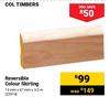 Col Timbers Reversible Colour Skirting