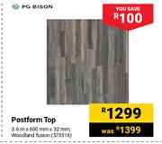 PG Bison Postform Top
