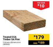 Treated CCA Timber SA Pine-Each