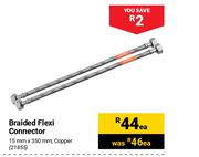 Braided Flexi Connector-Each