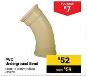 PVC Underground Bend