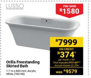 Lusso Orilla Freestanding Skirted Bath