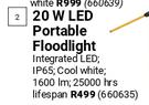 Eurolux 20W LED Portable Floodlight
