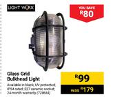 Lightworx Glass Lid Bulkhead Light