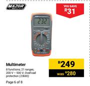 Major Tech Multimeter