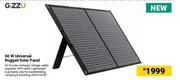Gizzu 60W Universal Rugged Solar Panel