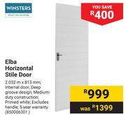 Winster Elba Horizontal Stile Door 850006301