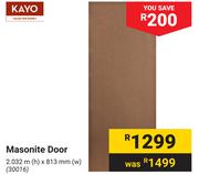 Masonite Door 30016